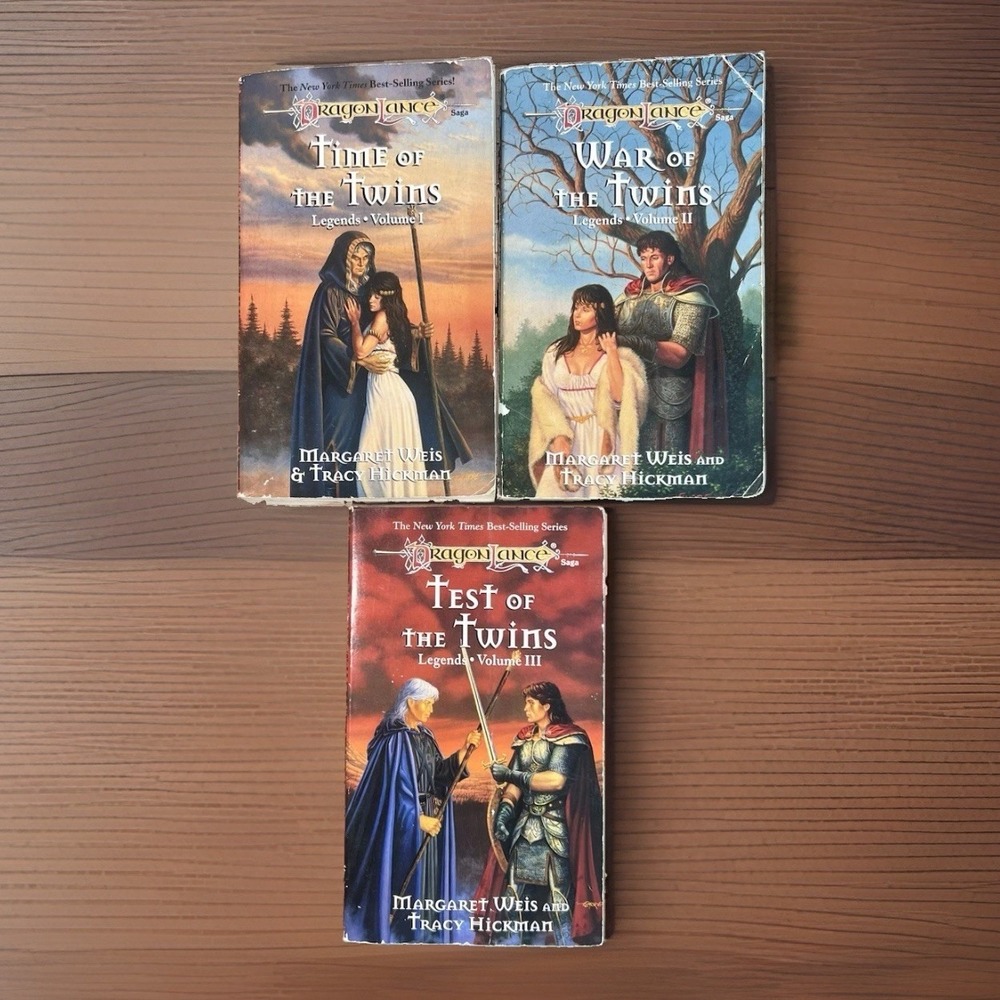 Dragonlance Legends Trilogy 3 Book Set 1st Edition Vintage Weis Hickman PB